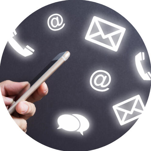 Εικονίδιο επικοινωνίας για online συνεδρίες ψυχοθεραπείας με τη Σημέλα Πασιαλή