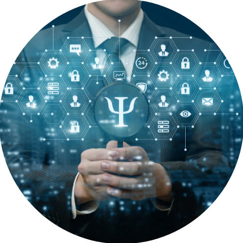 Εικόνα με οδηγίες για την πραγματοποίηση online συνεδριών ψυχοθεραπείας με ασφάλεια και ευκολία